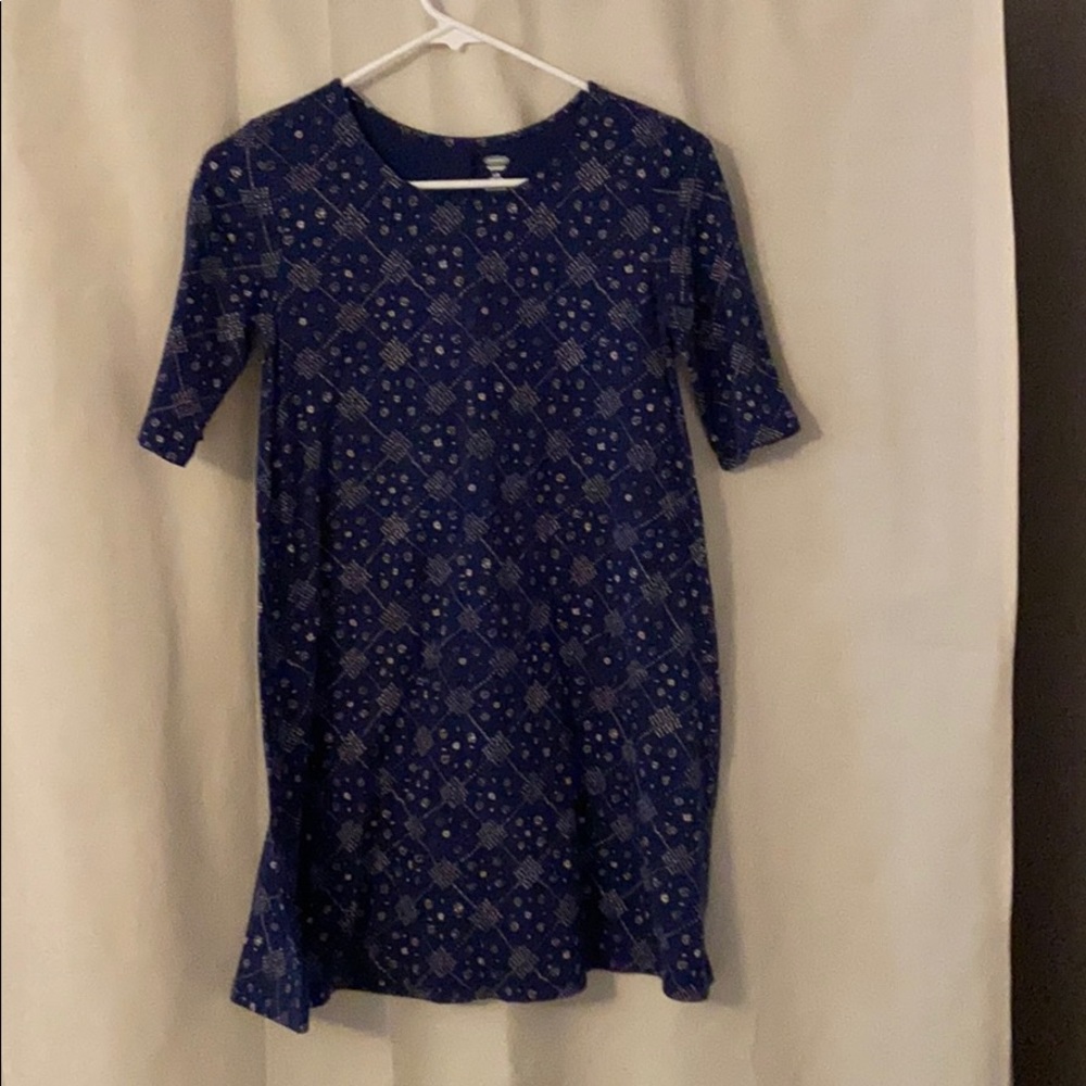 Girls Navy Dress